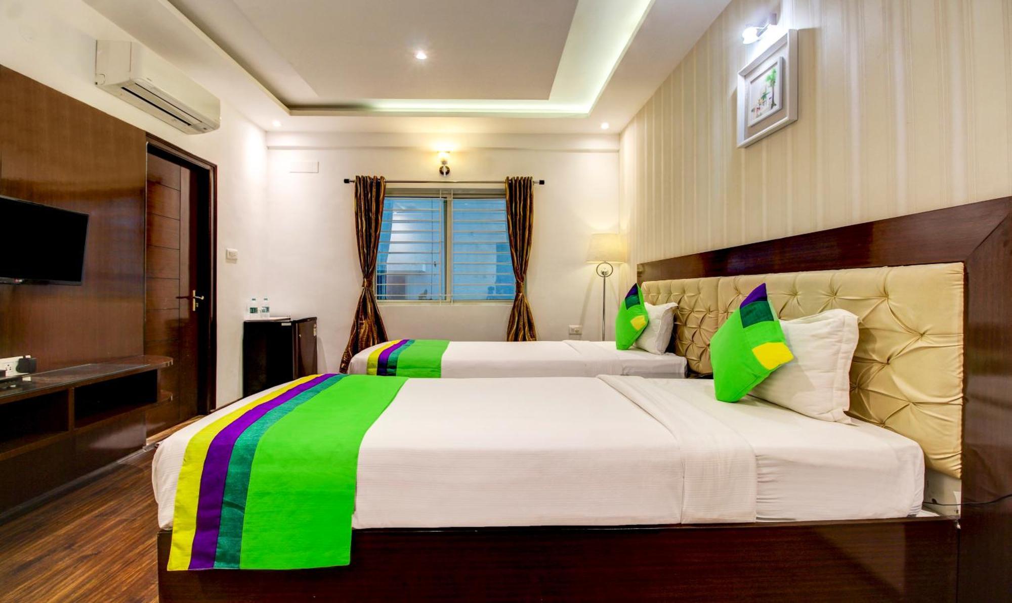 Treebo The Sai Leela Suites R T Nagar Bangalore Exteriör bild